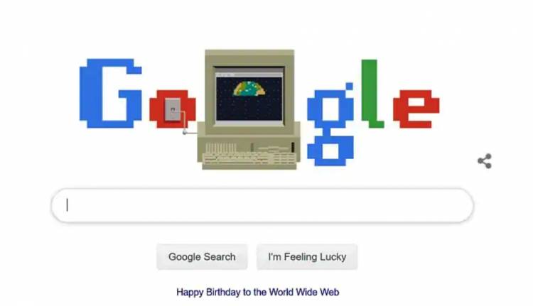 Internet: Google Doodle Marks Web's 30th Anniversary 